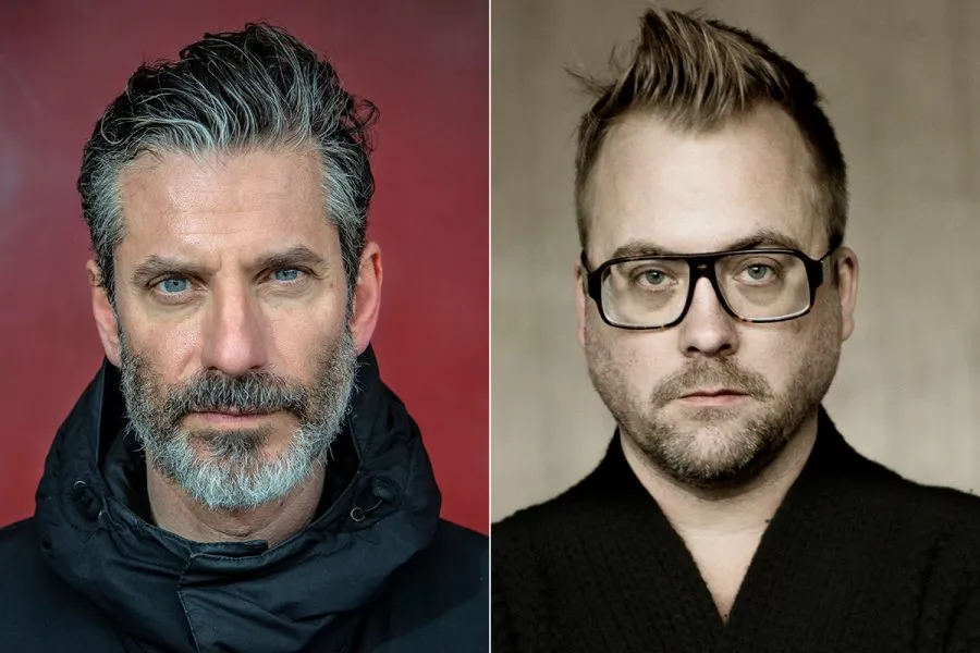 An image of Jens Lapidus and Mårten Schultz, instestors atEperoto featured in Affärsvärlden.